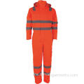 Safety Mens Hi-Vis Work Cargo Reflective Work